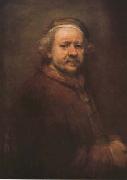 REMBRANDT Harmenszoon van Rijn Self-portrait aged 63 (mk08) china oil painting reproduction